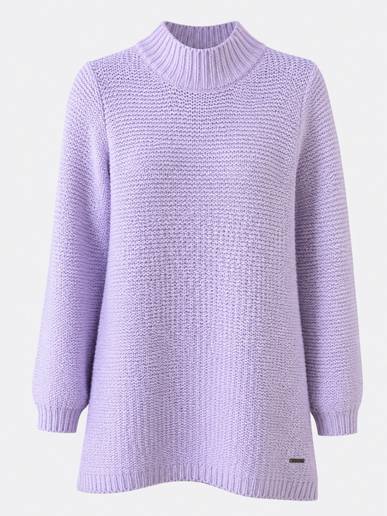 Carve Designs Sweaters - Carve Designs Heaven Lavender Knit Turtleneck Pullover Women’s Medium NEW